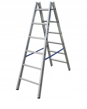 Лестница двусторонняя с перекладинами Krause STABILO 2X10 124937