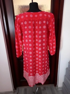 Czerwona tunika/sukienka z H&M