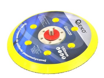 Dysk z rzepem do szlifierki pneumatycznej 150mm GEKO G00320