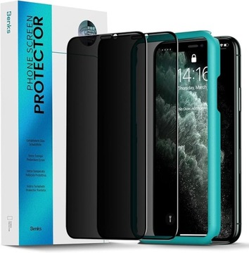 2L43. BENKS Szkło hartowane do Apple iPhone 11 Pro X XS