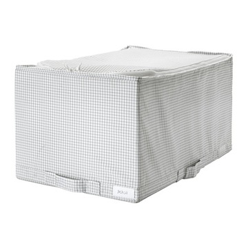 IKEA STUK Torba, biały/szary 34x51x28 cm