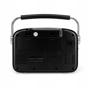 Радио MANTA RDI916 Solar Черный и серебристый