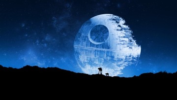 STAR WARS naklejka plakat na ścianę 40 cm K618