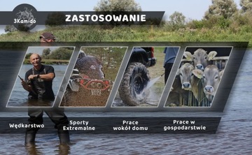 3Камидо CLASSIC вейдерсы для рыбалки, черные, размер 40