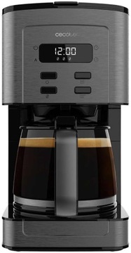 Nowoczesny Wydajny Elegancki Przelewowy Ekspres do Kawy Cecotec Aż 1,3L LCD