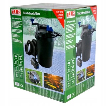 ФИЛЬТР ДЛЯ ПРУДА, НАСОС, УФ-ЛАМПА