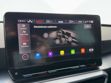 Seat Leon IV Sportstourer 1.5 EcoTSI 130KM 2021 Seat Leon Sportstourer Nawigacja Apple CarPlay Android Auto Ambiente Refle, zdjęcie 25