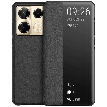 Etui do Infinix Note 40 Pro 4G | SMART VIEW LEATHER Z KLAPKĄ | Case