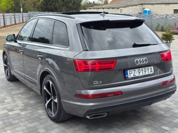 Audi Q7 II SUV 3.0 TDI 272KM 2018 Audi Q7 3.0 282PS 3xS-Line 7 Foteli Salon Polska Piekna Gwarancja 3.0, zdjęcie 35