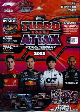 ZESTAW STARTOWY F1 TURBO ATTAX FORMULA 1 2022