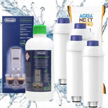 Odvápňovač Delonghi Agua Next filtr na vodu pro kávovar Delonghi 4 ks