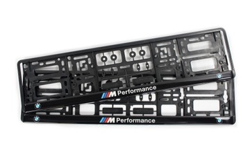 RAMKI TABLICY REJESTRACYJNEJ BMW M-PERFORMANCE ŻEL