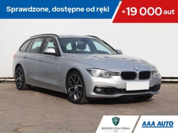 BMW Seria 3 F30-F31-F34 Touring Facelifting 1.5 318i 136KM 2017 BMW 3 318 i, Salon Polska, Serwis ASO, Automat