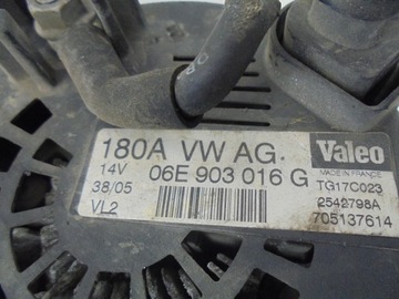 ALTERNÁTOR 06E903016G AUDI A6 C6 2.4 V6