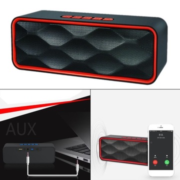 Портативная Bluetooth-колонка с FM-радио USB AUX