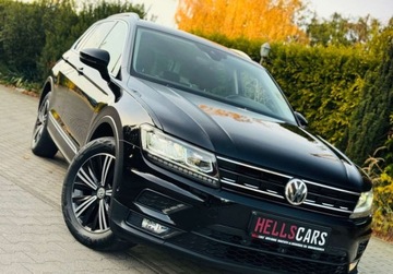 Volkswagen Tiguan II SUV 2.0 TDI 150KM 2019 Volkswagen Tiguan 2,0TDI Full Led BlisLine.Assist Kamery360 Gwarancja Supe