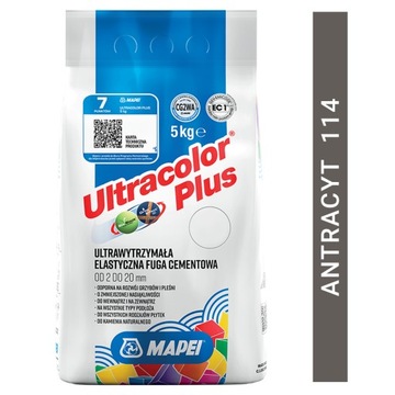 FUGA MAPEI ULTRACOLOR PLUS 5kg 114 ANTRACYT