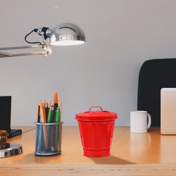 ВЕДРО ИЗ ОЦИНКОВАННОГО ЛИСТА С ВЕРХНЕЙ КРЫШКОЙ