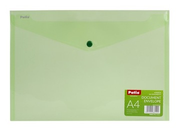 KOPERTA NA ZATRZASK ZIELONA A4 PATIO