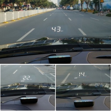 ДИСПЛЕЙ ПРОЕКТОР LED LCD HUD OBD2 M8 ЧАСЫ