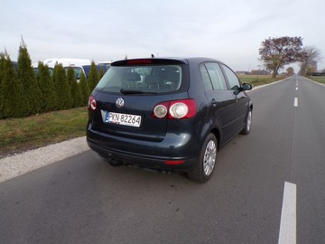 Volkswagen Golf Plus I 1.9 TDI 105KM 2007 VOLKSWAGEN GOLF PLUS 1.9 TDI 105 KM ZAMIANA, zdjęcie 5