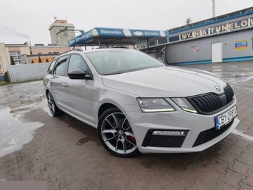 Skoda Octavia III RS Kombi Facelifting 2.0 TDI 184KM 2019 Skoda Octavia 2.0 TDI RS DSG 184KM 2019r bezwypadkowe