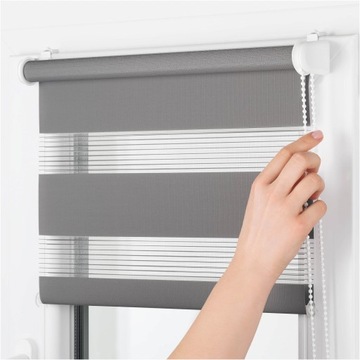 Roleta okienna dzień i noc II 61x220 DecoDesign