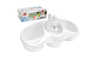ORGANIZER KUCHENNY Z DOZOWNIKIEM RAVI 250ml biały