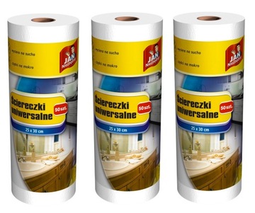 ŚCIERECZKI UNIWERSALNE ROLKA Jan Niezbędny pakiet