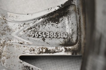 4× DISK HLINÍK CITROEN OE 6.5" X 17" 4X108 ET 28