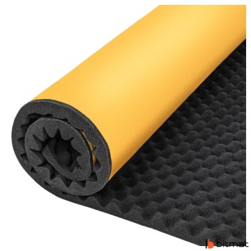 Огнестойкая звукоизоляционная пена Wave KO толщиной 4 см для крышки двигателя экскаватора