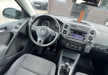 Volkswagen Tiguan I SUV Facelifting 1.4 TSI BlueMotion 122KM 2012 Volkswagen Tiguan 1.4TSI 122KM Klimatronik Navi Multfunkcja AF 16cali ZARE, zdjęcie 9
