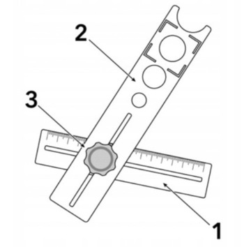 ЛОКАТОР ДЛЯ СВЕРЛЕНИЯ ОТВЕРСТИЙ 40 СМ