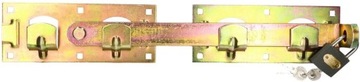 ZASUWA BRAMOWA DWUSKRZYDŁOWA RYGIEL 430 MM CYRKIEL