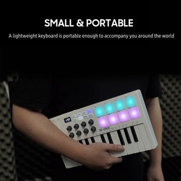 M-VAVE 25-клавишная MIDI-клавиатура управления