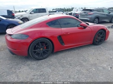 Porsche Cayman 718 Coupe GTS 2.5 365KM 2018 Porsche Cayman 2018 Porsche 718 Cayman GTS Coupe 2.5 Benzyna 365KM, zdjęcie 6