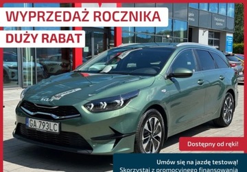 Kia Ceed III Kombi Facelifting 1.5 T-GDI 140KM 2024 Kia Ceed M pakiet SMART, 140KM 7DCT, dostepny od reki 1.5 Benzyna 140KM