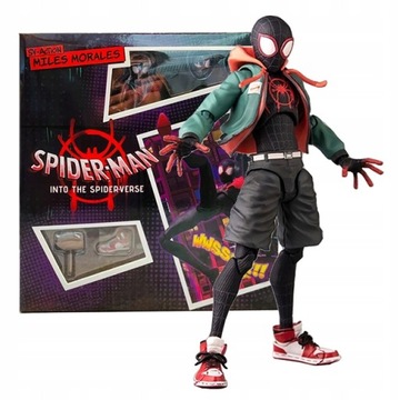 Spiderman Miles Morales posąg PVC figurki akcji