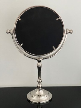 НАСТОЛЬНОЕ ЗЕРКАЛО МЕТАЛЛИЧЕСКОЕ ГЛАМУРНОЕ ДЕКОРАТИВНОЕ ЗЕРКАЛО