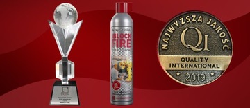 GAŚNICA PIANOWA ABCF+E 0,6L. 100%BIO DO KUCHNI I GASTRONOMII iBlockFIRE