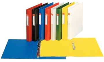 Папка А4/35мм на 2 кольцах белая 14449 ESSELTE VI