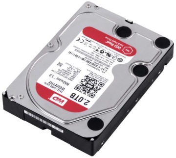 WD RED 2TB 5.4K 64MB SATA III 3.5'' WD20EFRX NASware 3.0
