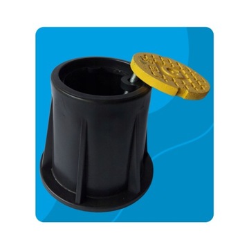 SKRZYNKA ZASUWY STUDZIENKA DO GAZU H=15CM WIEKO PP