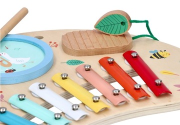 ВЕСЕННИЙ ДЕРЕВЯННЫЙ МУЗЫКАЛЬНЫЙ СТОЛ ОБРАЗОВАТЕЛЬНЫЕ ИНСТРУМЕНТЫ НАБОР LELIN