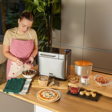 Хлебопечка автоматическая Yoer INOX +рецепты +19 программ +LODY