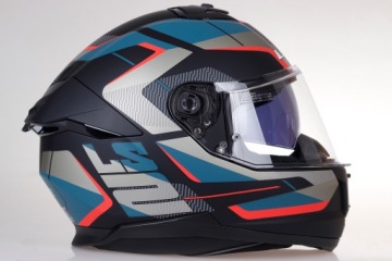 МОТОЦИКЛЬНЫЙ ШЛЕМ LS2 FF808 STREAM II Козырек с системой Pinlock Road Matt Black