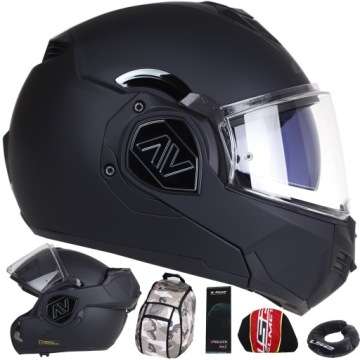 Полнолицевой шлем LS2 FF906 Advant Solid Matt Blk XXL