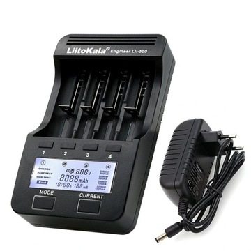 LIITOKALA LII-500 ŁADOWARKA BATERII 18650 LI-ION