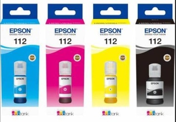 Tusz Epson ZESTAW 4 SZT. TUSZY EPSON 112 CMYK