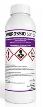 ŚRODEK PREPARAT FUNGICYD AMBROSSIO 500 SC CHOROBY ZBÓŻ RZEPAKU 0,5L